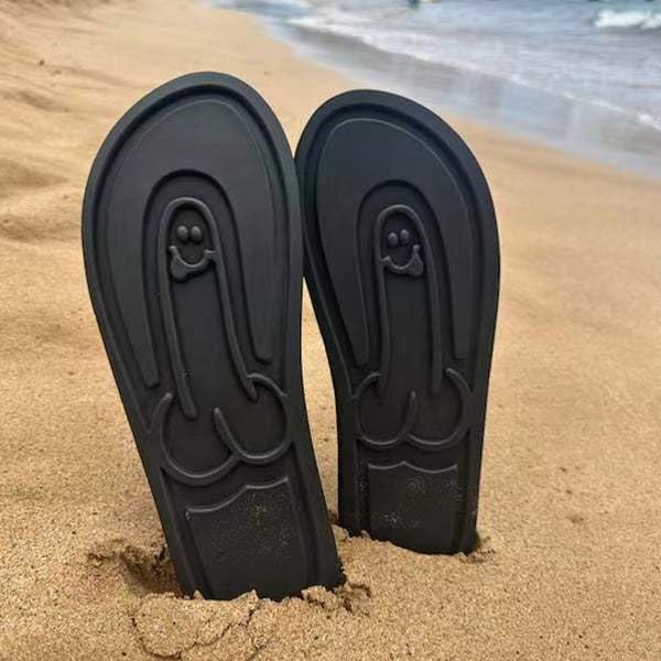 Schlong Flops - Fun Beach Flip Flops